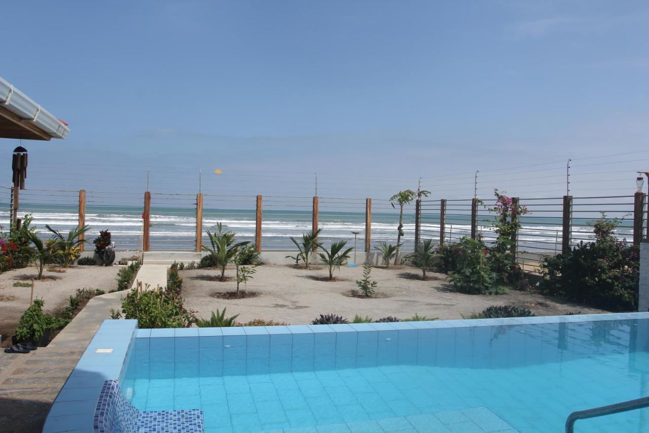 El Ocaso Oceanfront Apartment Canoa Eksteriør bilde
